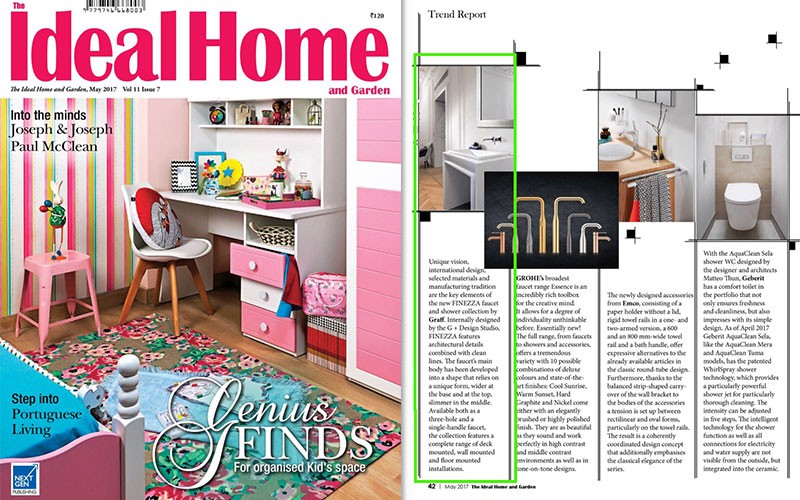 Finezza by GRAFF l The Ideal Home and Garden Magazine