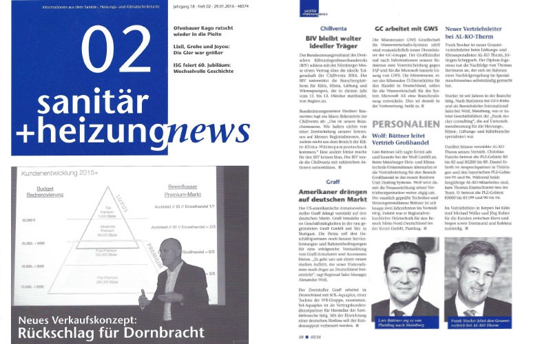 GRAFF Advances in German Market l Sanitär & Heizung News