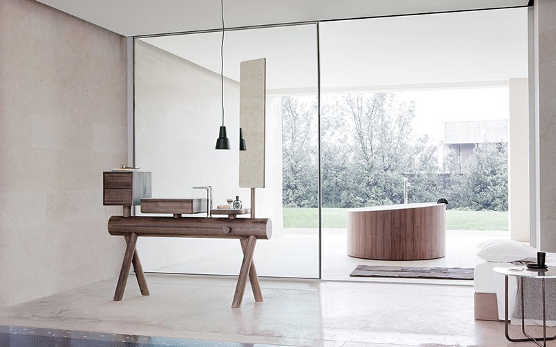 Dressage Bathroom Furniture from GRAFF l Materials and Products