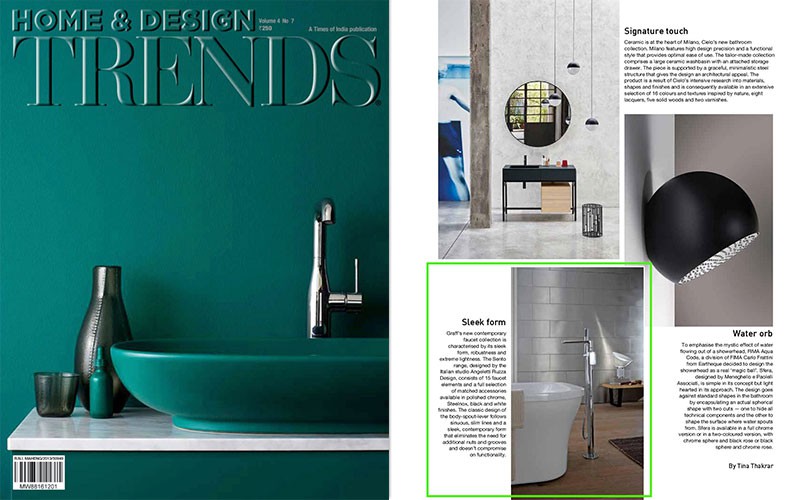 GRAFF's Sleek Sento Collection l Home & Design Trends