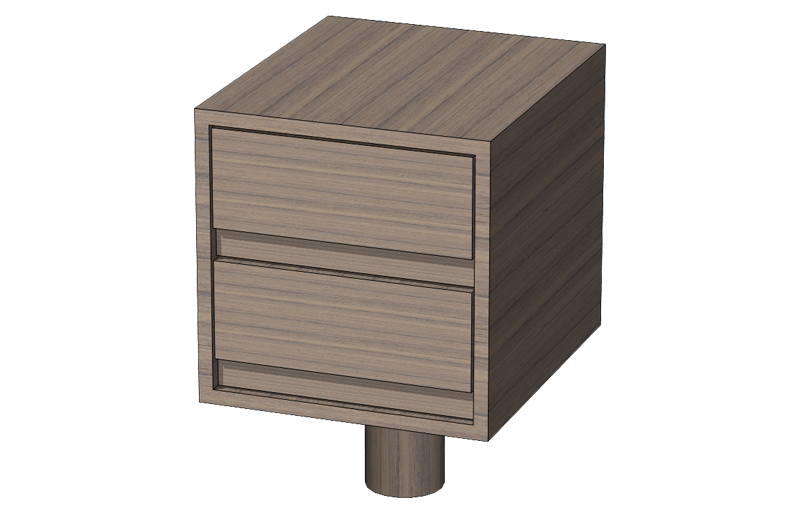 Storage Drawers in Solid Wood