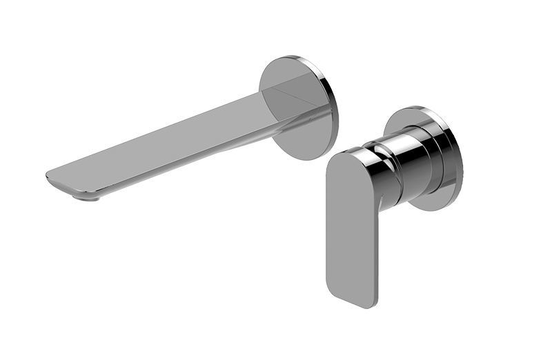 Sento Wall-Mounted Lavatory Faucet w/Single Handle