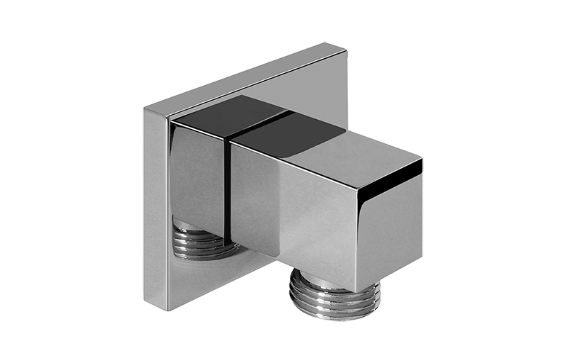 Contemporary Square Wall Supply Elbow